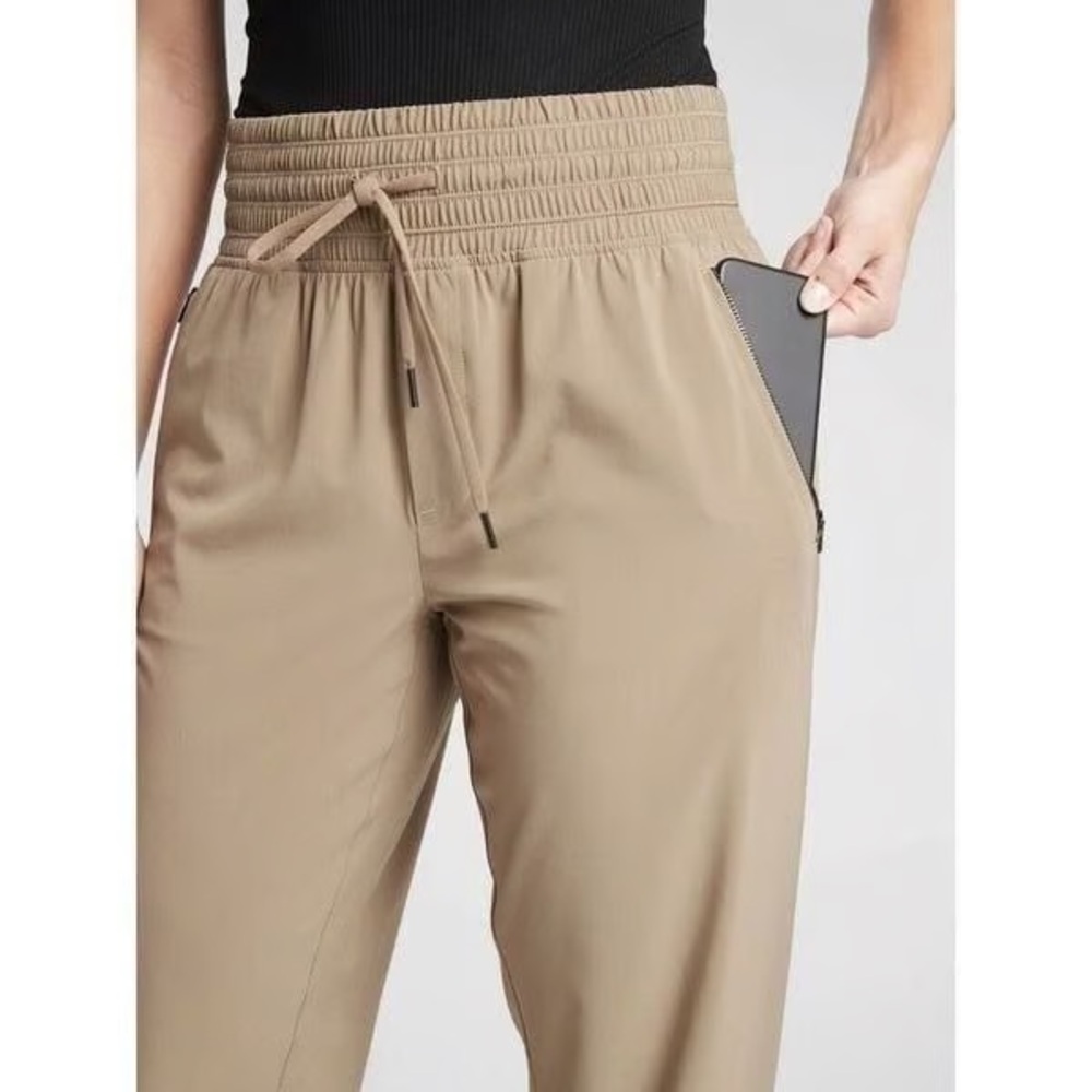 Athleta Taupe Camden Joggers